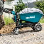 Carrinho de transporte a bateria 18V LXT 1250W Makita DCU602Z - Imagem 4
