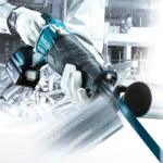 Serra Sabre a bateria 18V LXT Makita DJR187RFE - Imagem 5