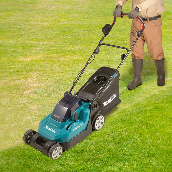 Cortador de Grama Makita DLM382PT2 36V 900W - Imagem 2