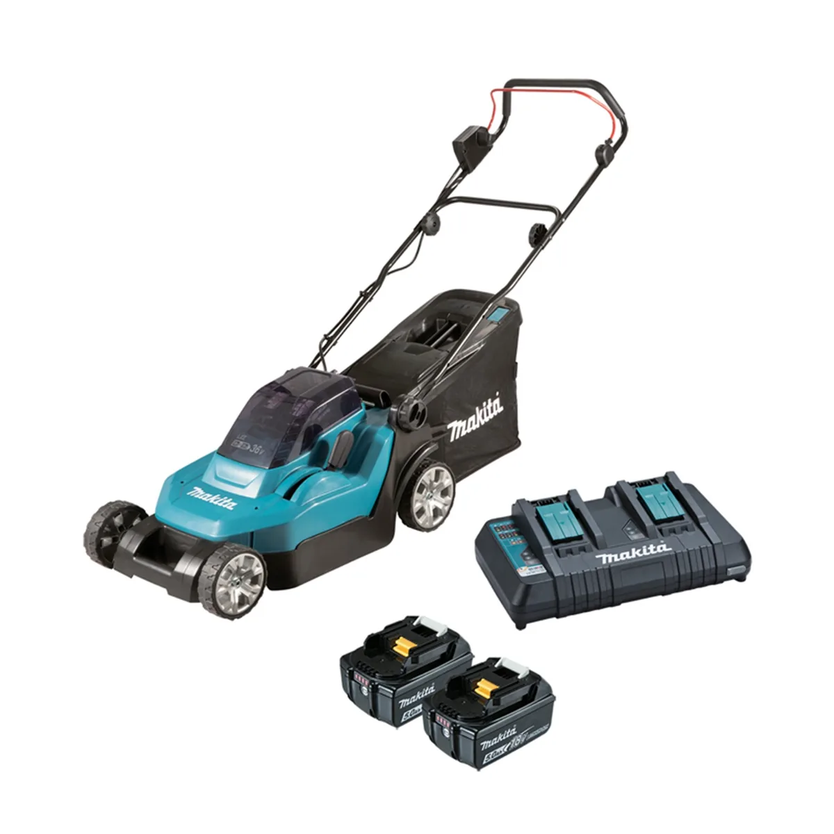 Cortador de Grama Makita DLM382PT2 36V 900W - Imagem 5