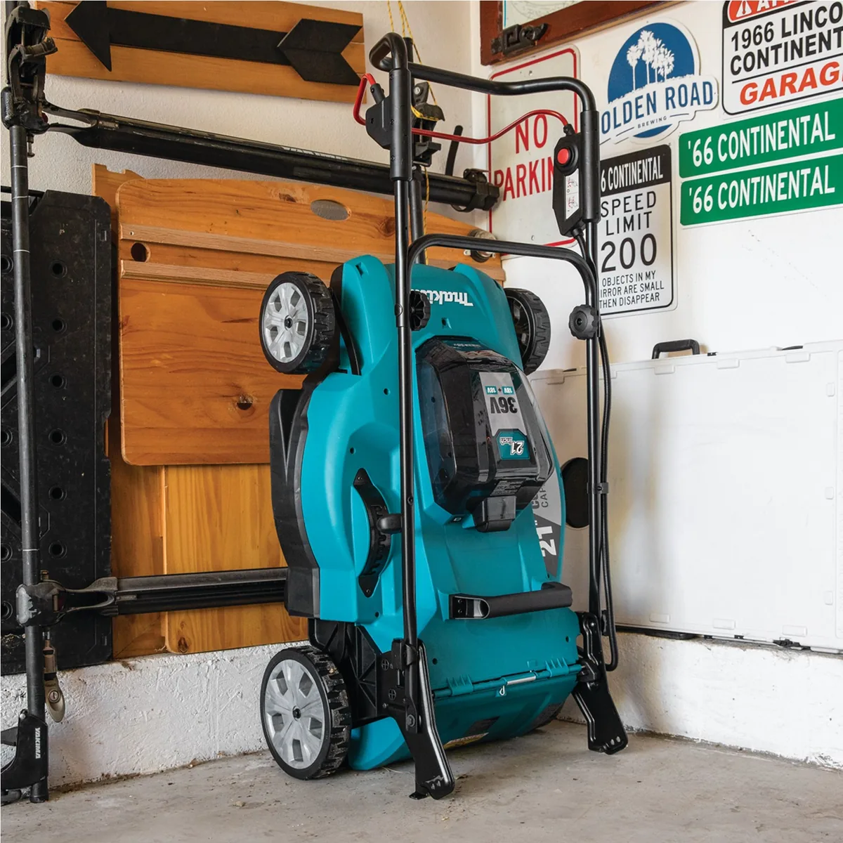 Cortador de Grama a Bateria Makita DLM481CT2 - Imagem 2