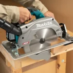 Serra Circular a Bateria 40V XGT Makita HS010GT201 - Imagem 5