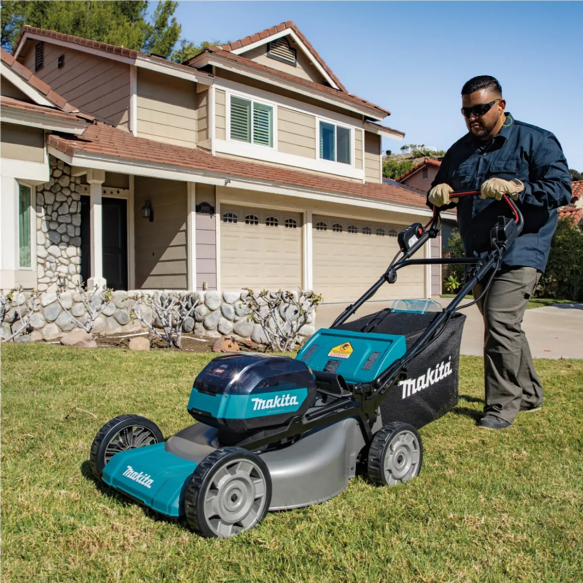 Cortador de Grama a Bateria Makita LM001GZ - Excelente Desempenho em Aplicações Pesadas LM001GZ - Imagem 2