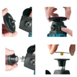 Politriz a bateria 12V CXT Makita PV301DZ - Imagem 2