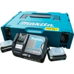 Kit Fonte de Energia Completo com Bateria e Carregador 12V CXT Makita 197650-1