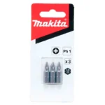 Bit PH 1 x25mm para Construção Civil e Metal Mecânica Makita B-23450