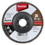 Disco Flap de Alta Eficiência e Durabilidade 125 x 22.23mm Grão Z120 Makita B-53958