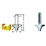 Fresa de imersão para madeira Makita D-49644