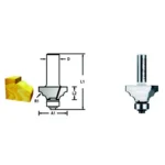 Fresa de Borda Makita D-49909