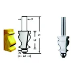 Fresa D-50158 para Madeira Makita D-50158