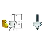 Fresa de borda Makita D-50164