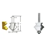 Fresa de Borda Makita D-50186