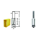 Fresa Paralela Dupla Makita D-58540