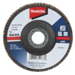 Disco flap 125 x 22.23mm Grão A80 Makita D-63498