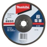 Disco Flap para Metal e Construção Civil 180 x 22.23mm Grão A120 Makita D-63541