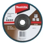 Disco Flap 180 x 22.23mm Grão Z120 Makita D-63856
