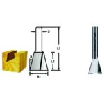 Fresa rabo de andorinha Makita D-68345