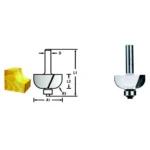 Fresa de Borda Makita D-68672