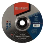 Disco de desbaste para metal 180 x 6 x 22,23mm Grão A24P Makita D-74516