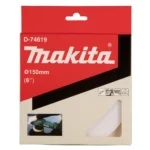 Boina de feltro para remoção de manchas Makita D-74619