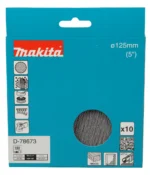 Lixa de 180 grão para madeira, metal e verniz, Makita D-78673 - Imagem 2