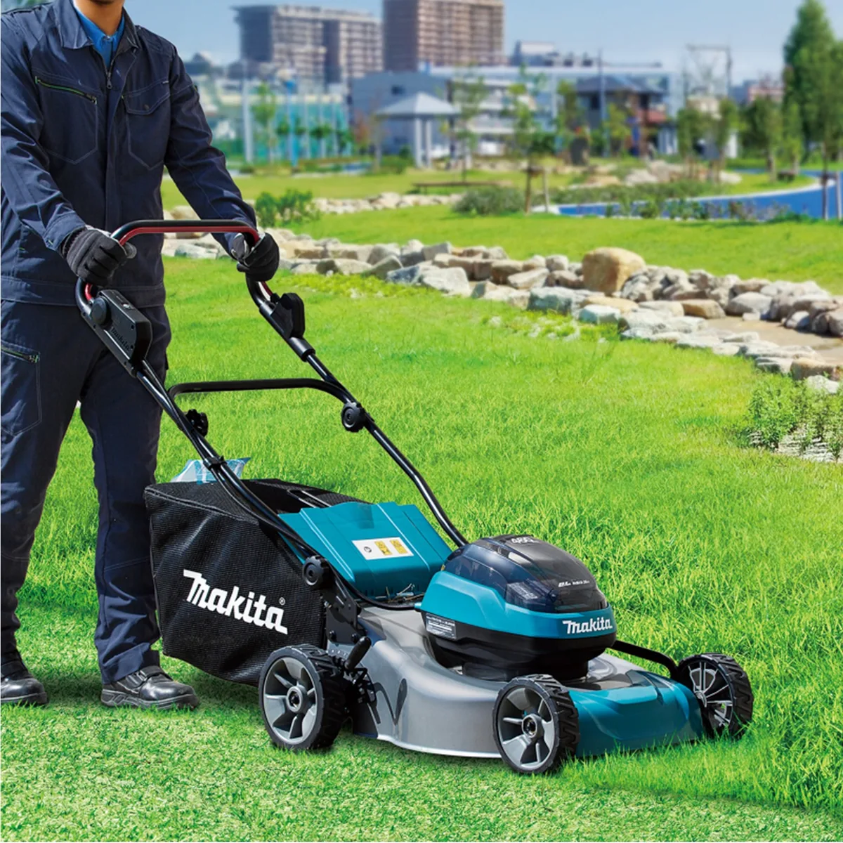 Cortador de Grama a Bateria LXT DLM466Z Makita DLM466Z - Imagem 2