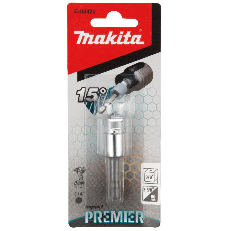 E-03420_Adaptador.webp Adaptador 3/8 x 50mm Makita E-03420 - Imagem 1