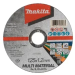 Disco de corte Multimaterial 125 x 1,2 x 22,23mm Grão C46T Makita E-10724