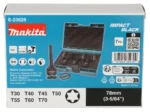 Soquete de impacto T30 a T70 Makita E-23628 - Imagem 3