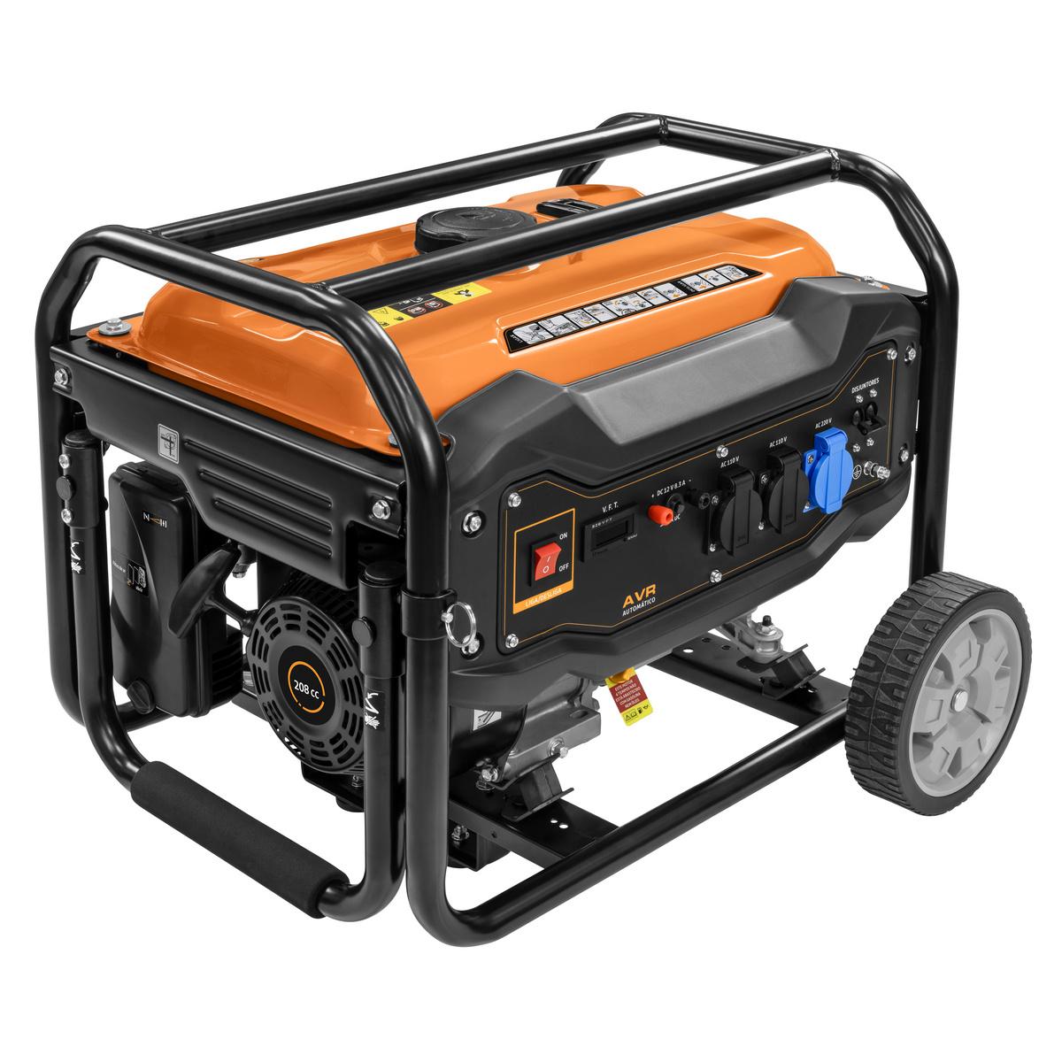 Gerador-Eletrico-A-Gasolina-Tramontina-Ggt2200M-2000-W-Bivolt-0 Gerador Elétrico a Gasolina Tramontina GGT2200M 2000 W Bivolt - Imagem 1